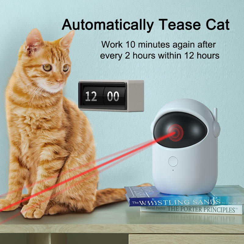 Juguete Láser Automático para Gatos